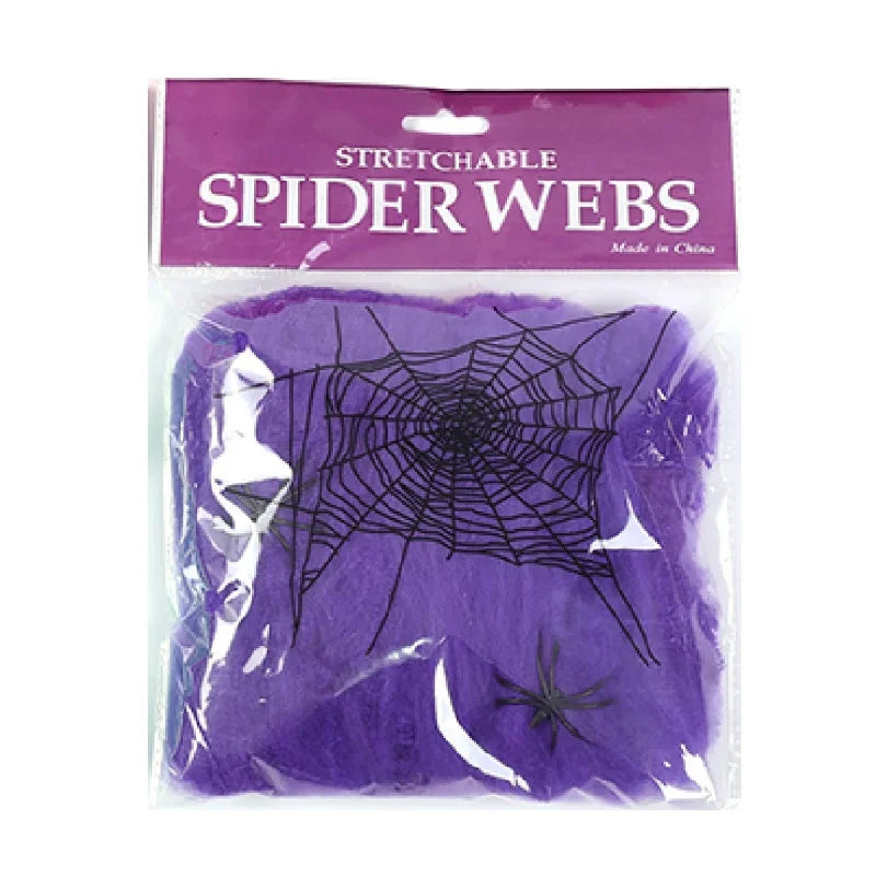 Sztuczna pajęczyna halloween