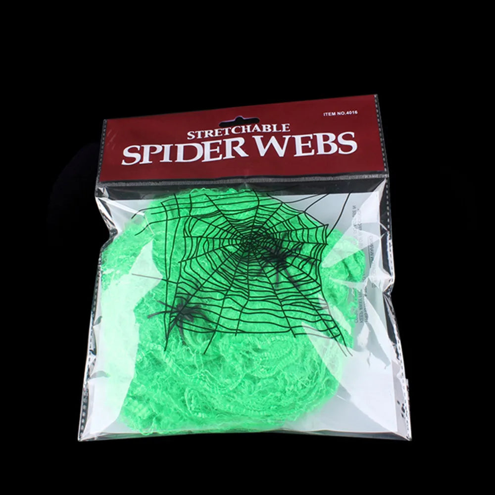 Sztuczna pajęczyna halloween